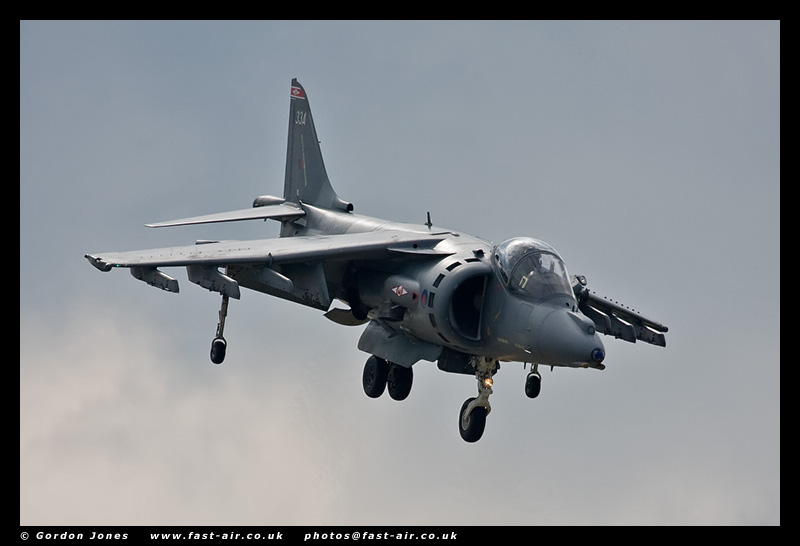 Navy Strike Wing Harrier GR7A (ZD404) - Bow photo