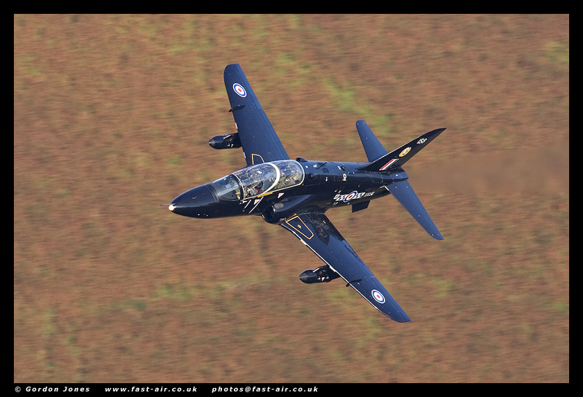 RAF Hawk low flying photo 2