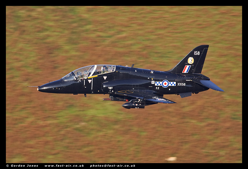 RAF Hawk low flying photo 3