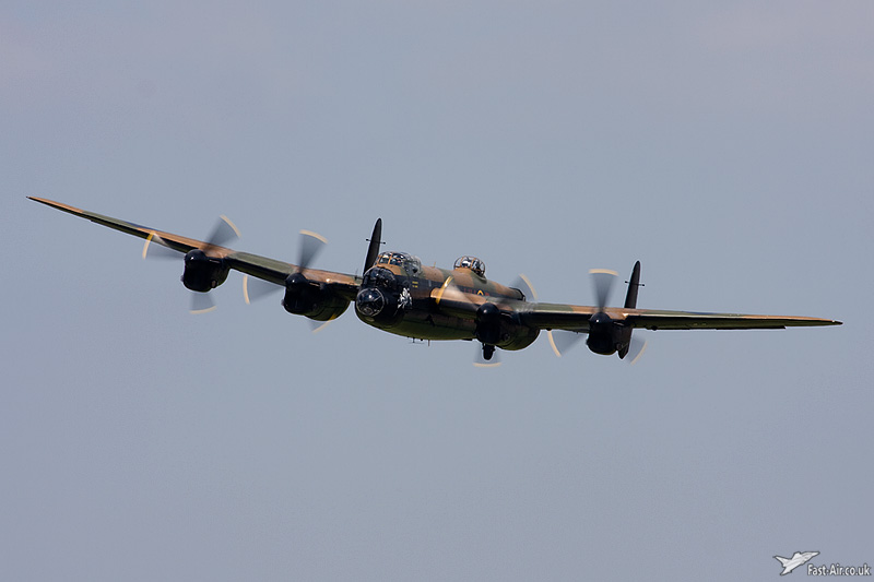 BBMF Lancaster B1 PA474 head on photo
