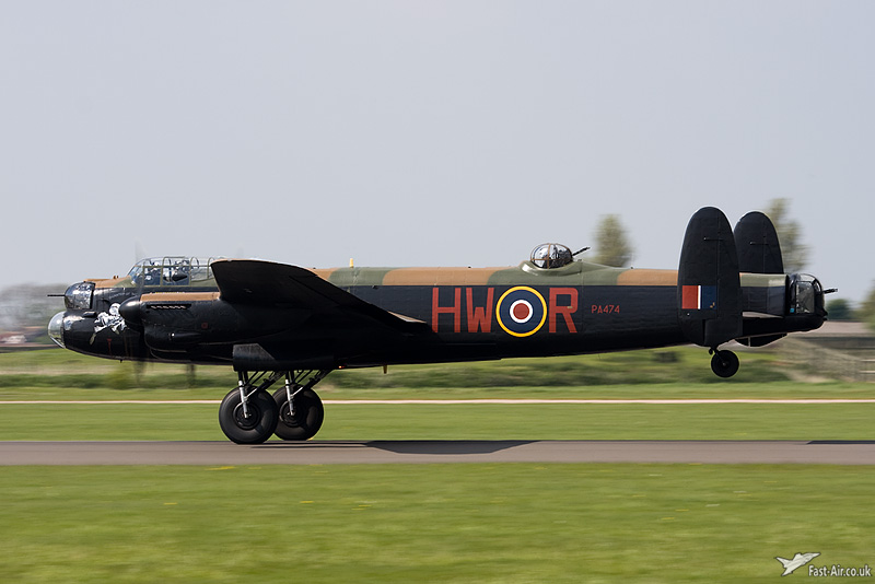 BBMF Lancaster B1 PA474 takeoff photo