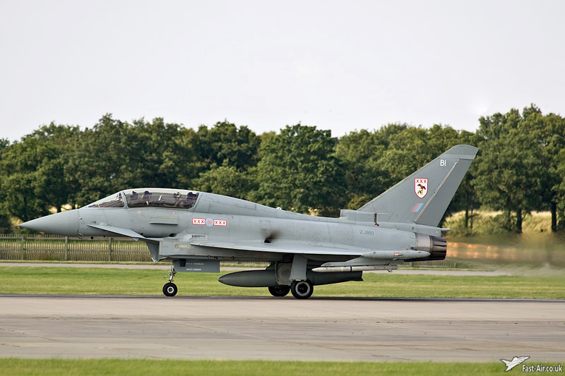 RAF Typhoon T1 ZJ810 29 Sqn