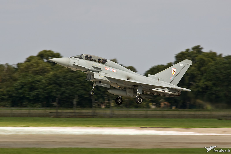 RAF Typhoon T3 ZJ809 29 Sqn