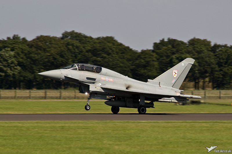 RAF Typhoon T1 ZJ810 29 Sqn