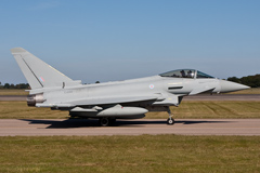 Falklands Typhoon ZJ949 taxi