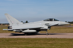 Falklands Typhoon ZK301 taxi