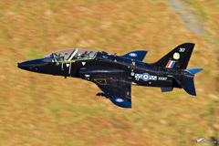 RAF Hawk T1A XX317 19 Sqn low level picture