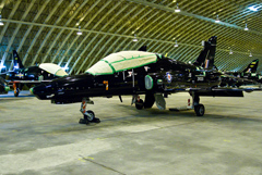 Hawk T2 ZK020 in storage at RAF Shawbury