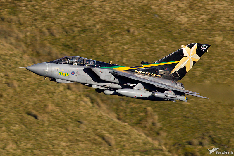 RAF Tornado GR4 - Goldstar Special Tail - Low Level