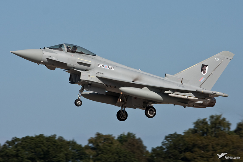 RAF Eurofighter Typhoon Trance 2 Block 8 photo